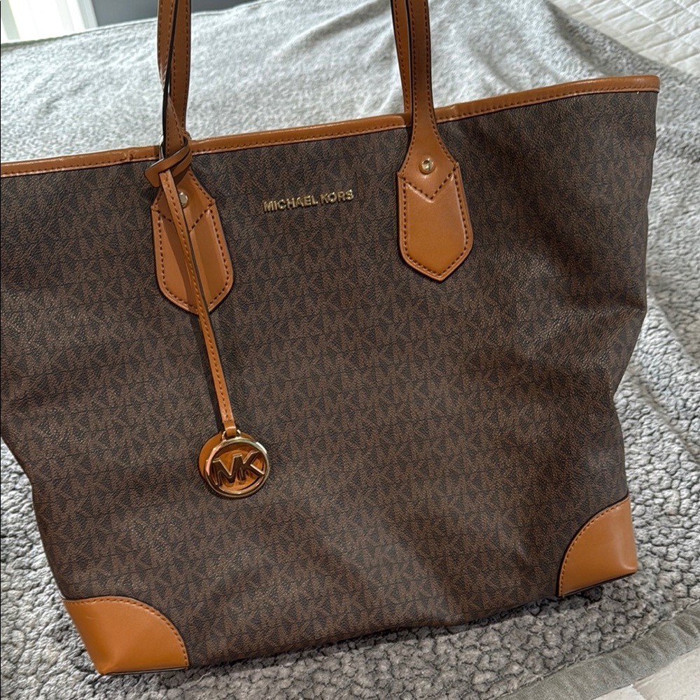 Michael Kors Brown Tote Bag